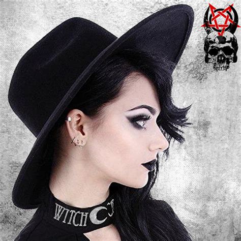 Occult hat earrings